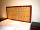 Revestimento do folheado da madeira da cama do quadro da folhosa da mobília do quarto de hóspedes do hotel de Gelaimei