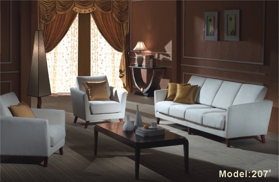 sofá do quadro da madeira maciça de 2800*800*800mm 4 Seaters para o apartamento
