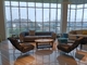 Mistura de Sofa Sets With Tea Table da entrada do hotel do material de estofamento de GLM e estilo do fósforo