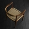 ISO9001 certificou a boa vinda de madeira do ODM do OEM da cadeira fácil do Rattan das cadeiras do hotel