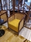 Cadeira fácil da madeira maciça da mobília da entrada do hotel de Gelaimei com boa vinda do OEM da tabela de chá