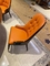 A cadeira da parte traseira de Gelaimei Gray Wooden Hotel Chairs Button personalizou