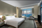 A mobília nova do quarto do hotel do estilo ISO18001 chinês ajusta-se personalizado