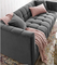 Projeto ergonômico sala de visitas personalizada de Grey Velvet Lounge Sofa For